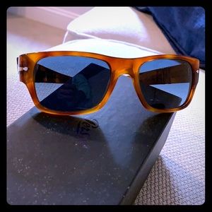Persol mint polarized tortoise sunglasses.